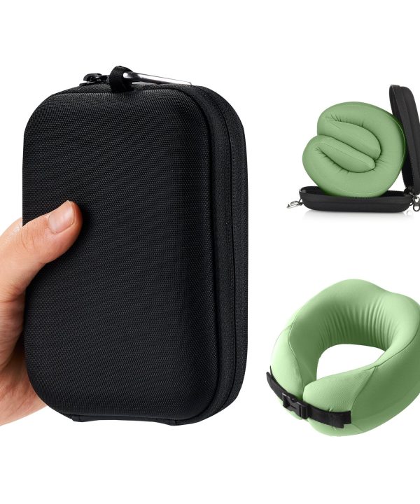 PocketPillow Easynap Travel Basic Slim met Meeneem Case - Opvouwbaar Nekkussen Discount Collections
