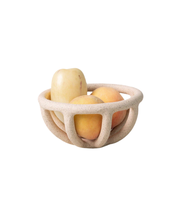 Prong Fruit Bowl, Sand Cheap Sale Ebay