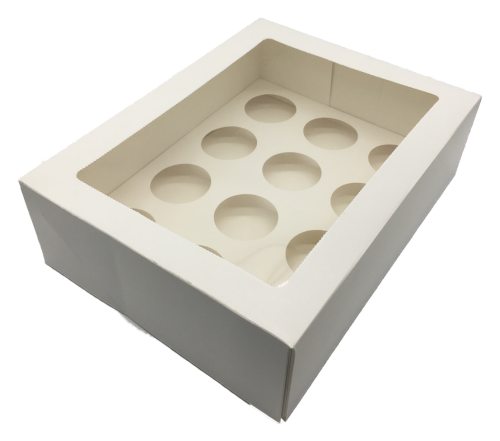 12 Holes Clear Window CupCake Box With Inserts Or Grazing Box Nicekicks Cheap Online