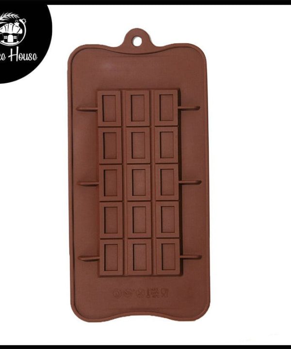 15 Pieces Break Away Silicone Chocolate Bar Mold Clearance Buy