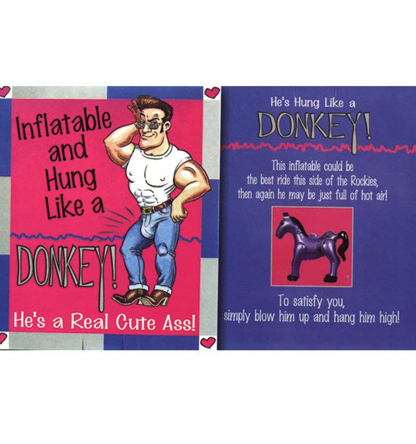 '  Hung Like A Donkey Great Deals Cheap Pice