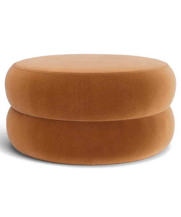 Roll Large Ottoman - Opal Ochre 2025 Newest