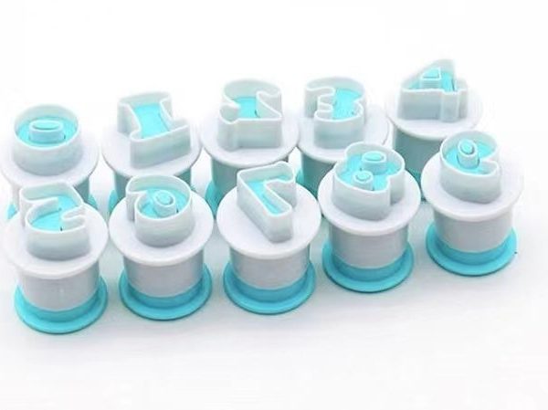 10 Number Fondant Icing Cutter Mould Molds Cake Decorating Tool Discount