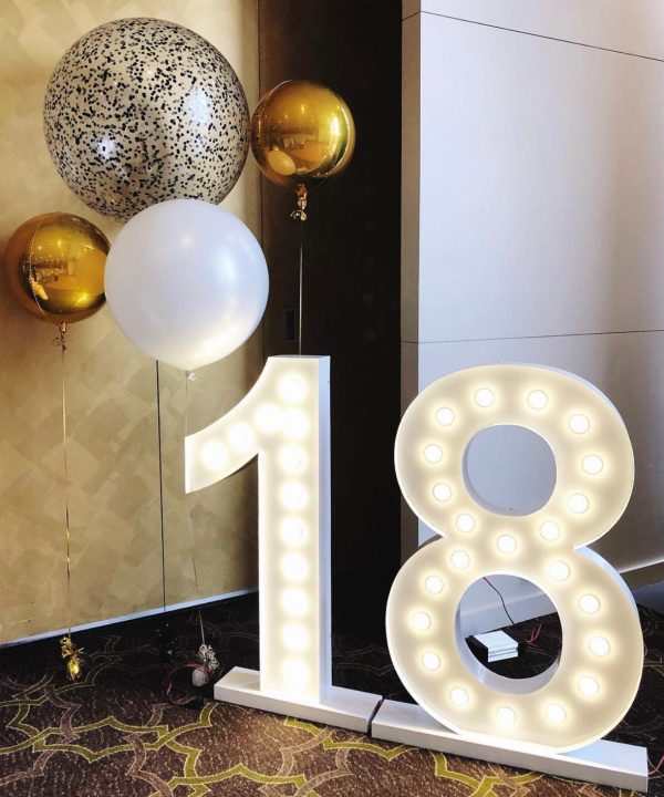 "0"-"9" Light Up Numbers Top Quality Sale Online