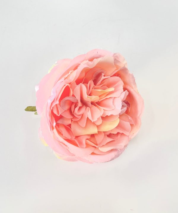 10cm Light Pink Artificial Peony Flower Head Loose Clearance Extremely