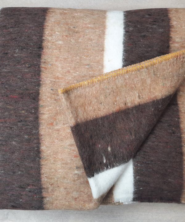 Blanket Fauna Striped - Brown / Fawn Finishline For Sale