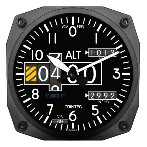 Trintec - 6'' Modern Altimeter Instrument Style Clock | 2060 Online Online Outlet Sale