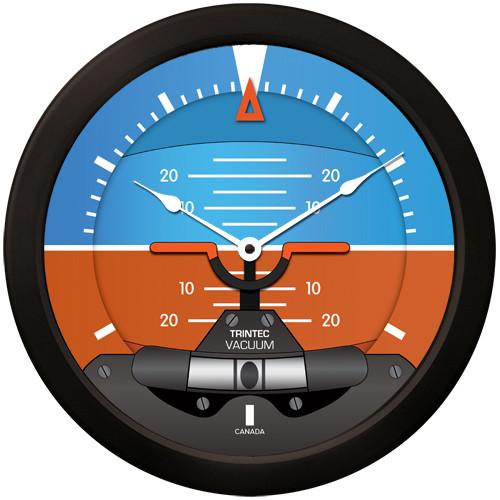 Trintec - 14'' Modern Artificial Horizon Clock | 2063-14 Discount 2025 Newest