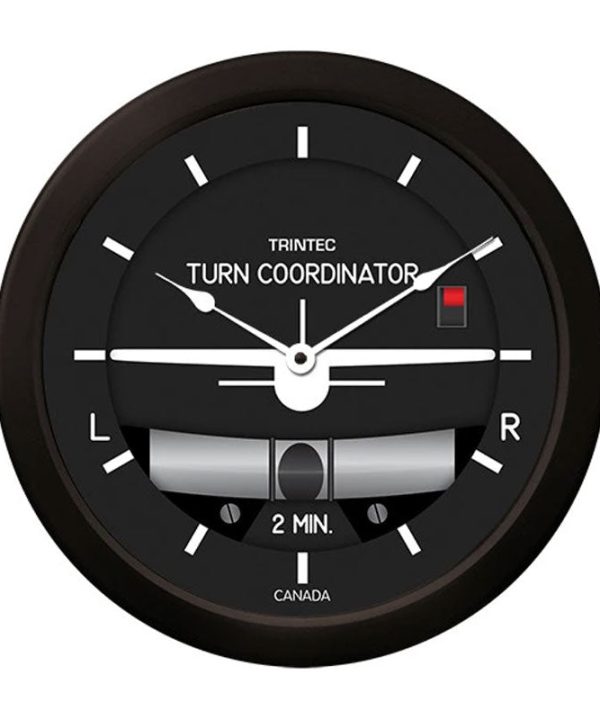 Trintec - 14" Modern Turn and Bank Clock | 2066-14 Discount Wide Range Of