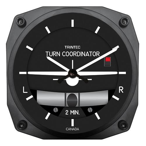 Trintec - 6'' Modern Turn & Bank Instrument Style Clock | 2066 2025 New