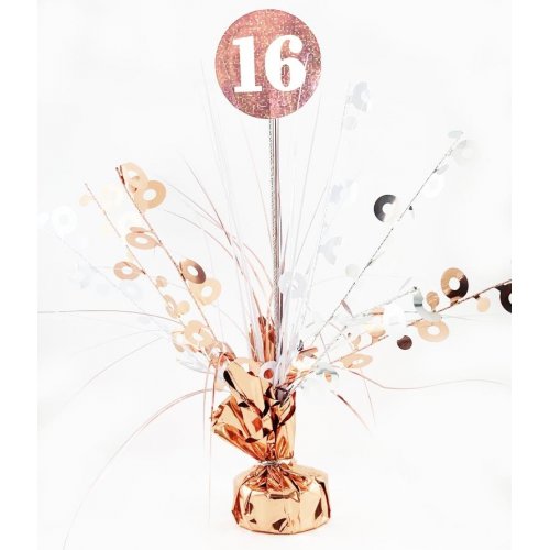 16th Birthday Centerpiece Weight - Rose Gold Ebay Online