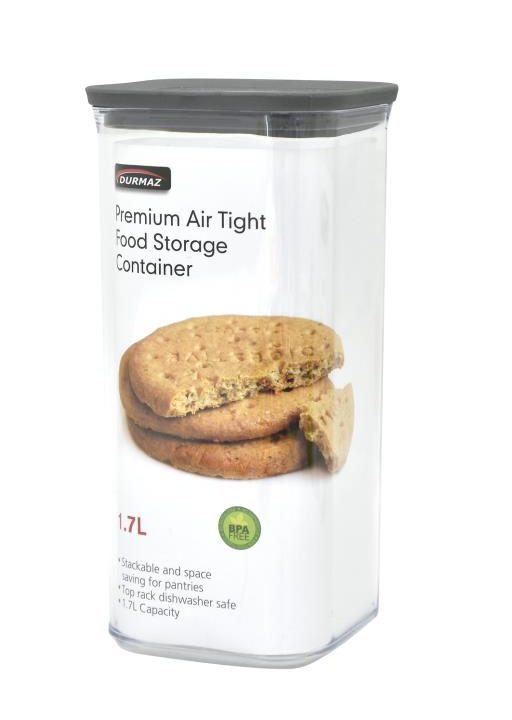 1700ML Acrylic Plastic Air Tight Food Storage Container Cookie Container Cheap Pice Wholesale Pice