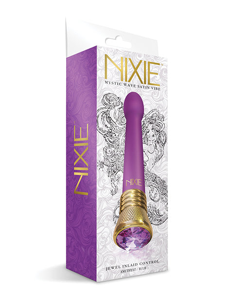 Nixie Mystic Wave Satin Bulb Vibe - 10 Function Amethyst Cheap Sale Huge Surprise