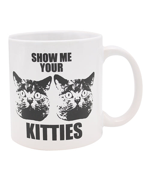 Attitude Mug Show Me Your Kitties - 22 oz Recommend Sale Online