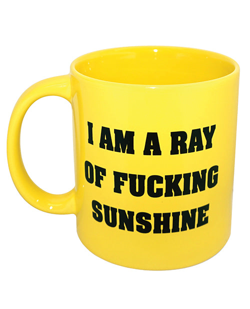 Attitude Mug I am a Ray of Fucking Sunshine - Yellow Clearance For Nice