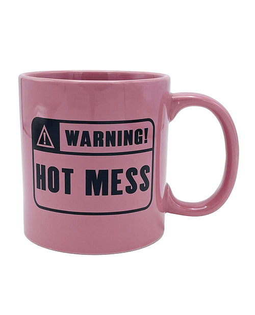 Attitude Mug Warning Hot Mess - 22 oz Cheap Sale Choice
