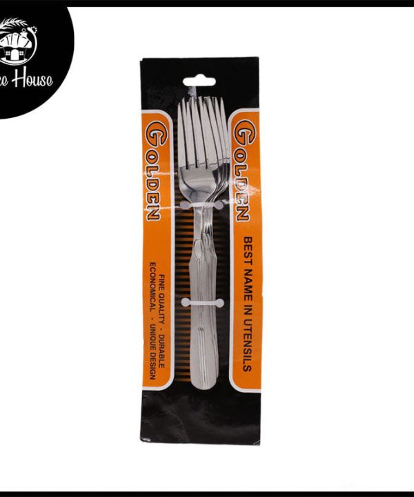 3 Middle Line Stainless Steel Dinner Fork 4Pcs Set Cheap Low Shipping Fee