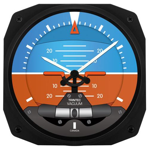 Trintec - 10'' Artificial Horizon Instrument Style Clock | 3063-10 Original For Sale