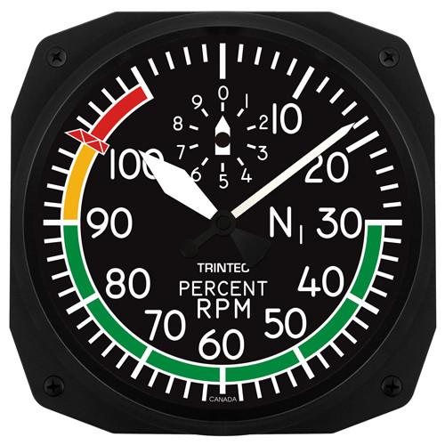 Trintec - 10'' Percent RPM Instrument Style Clock | 3067-10 Discount Choice