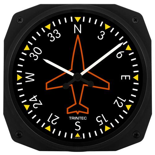 Trintec - 10'' Classic Directional Gyro Instrument Style Clock | 3062-10-C Browse Cheap Online