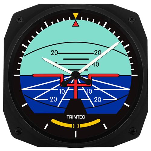 Trintec - 10'' Classic Artificial Horizon Instrument Style Clock | 3063-10-C Free Shipping Low Cost