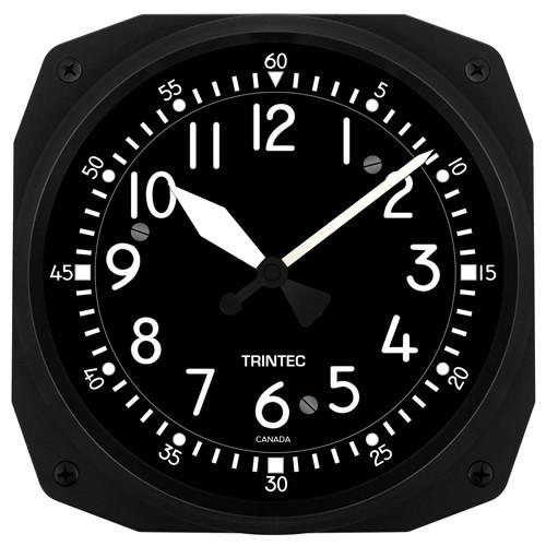 Trintec - 10'' Classic Cockpit Instrument Style Clock | 3065-10-C Buy Cheap Reliable