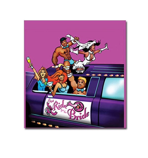 Last Ride For The Bride (Limo Napkin/10) Discount Amazon