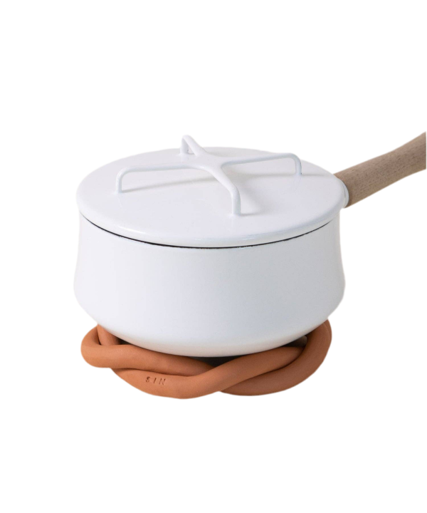 Twist Trivet, Terracotta Cheap Visit