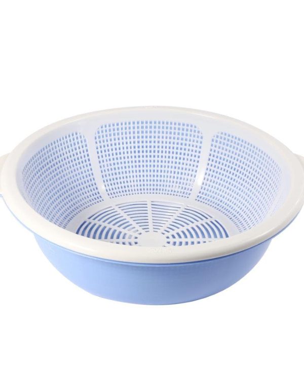 Plastic Bowl with Strainer Set of 3 Pcs 31 cm 4L Buy Cheap Inexpensive
