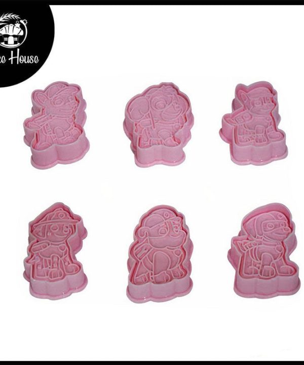 3D Stereo Cartoon Cookie Cutters 6Pcs Set Plastic Genuine Cheap Online