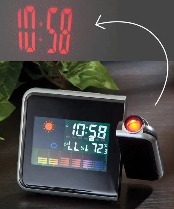 Projection Weather and Date Clock How Much Online