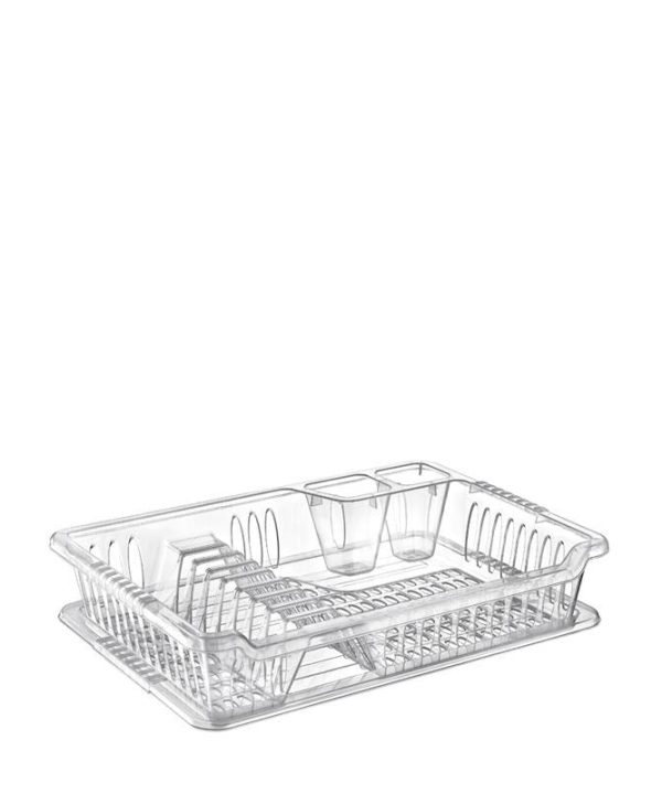 Premium Quality Dish Drainer Plate Drying Rack Cutlery Holder with Tray 40*29*8.5 cm Free Shipping Hot Sale