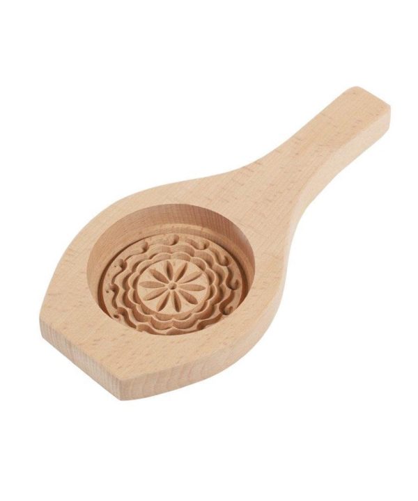 Primitive Style Wooden Mamoul Cookie Mold Board 1 slots 21*11 cm Online Cheap Pice