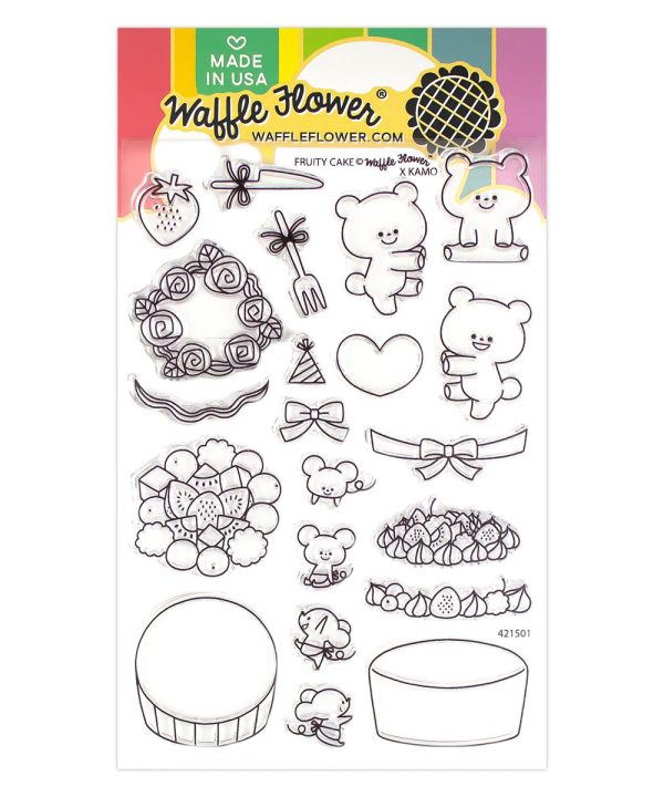 Fruity Cake Stamp Set Visit For Sale