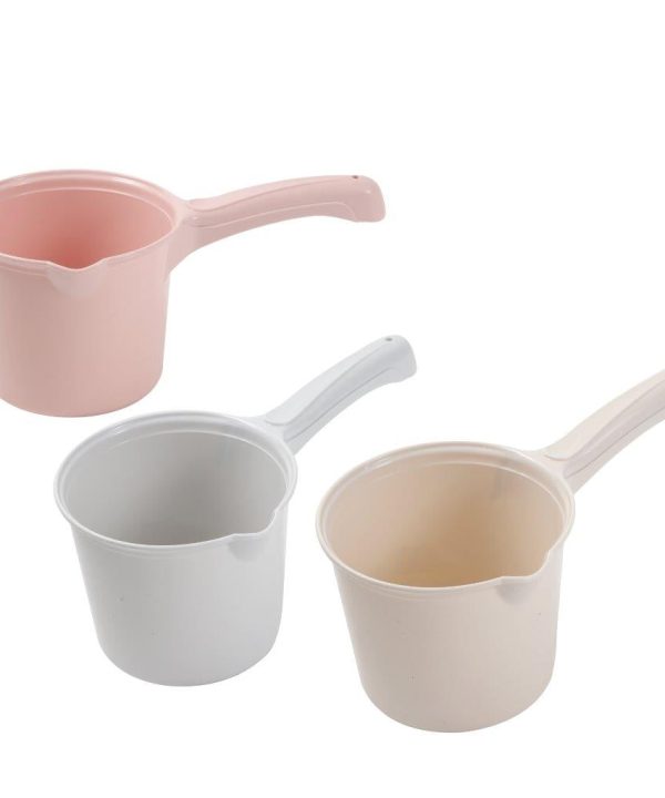 Plastic Colourful Home Kitchenware Round Nonslip Grip Deep Water Bath Shower Ladle Scoop 27*11.6 cm Classic Cheap Pice