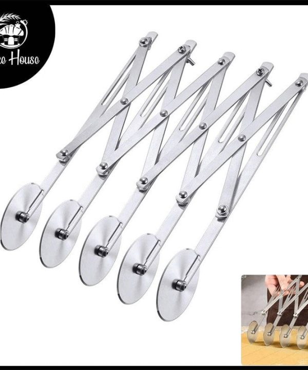 5 Wheel Expendable Dough Cutter Stainless Steel Factory Outlet Cheap Pice