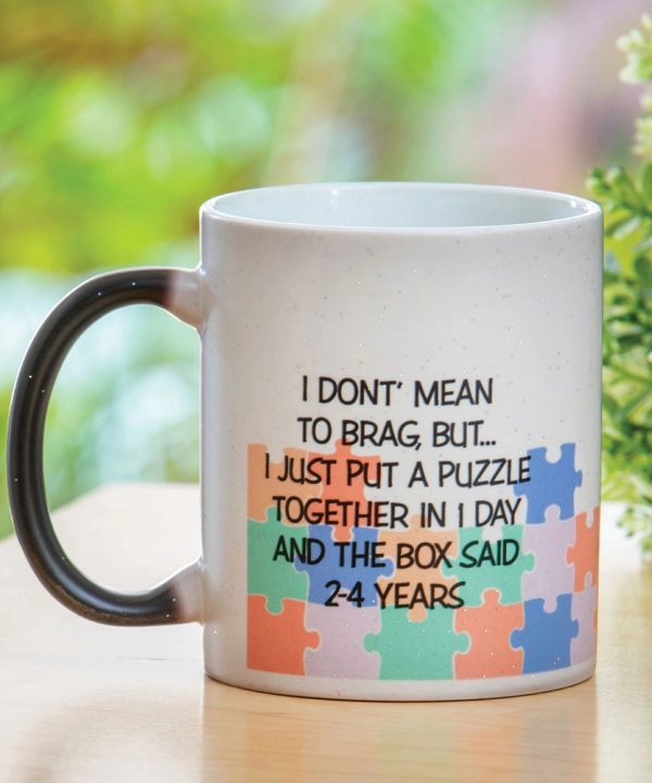 Personalized Puzzlers Color Changing Mug Browse