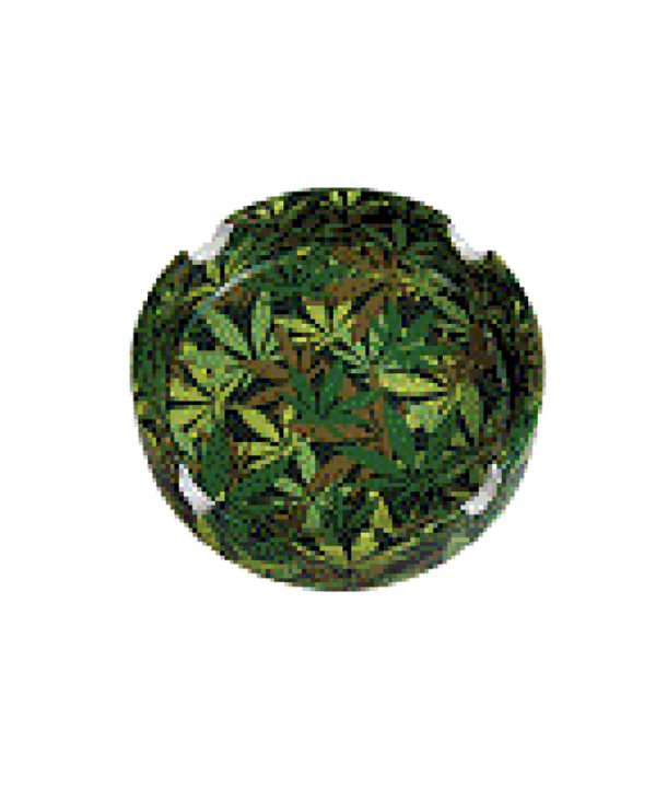 Ashtray - Marijuana Leaves Discount Low Pice
