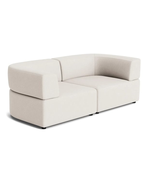 Stretch 3 Seater Sofa - Silex Off White Popular Online