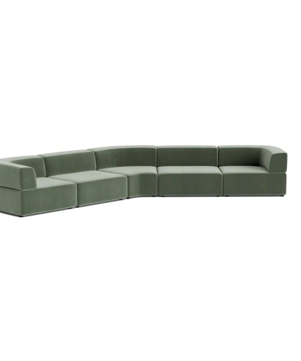 Stretch Large Closed Angle Sofa - Opal Ocean Low Pice Sale Online