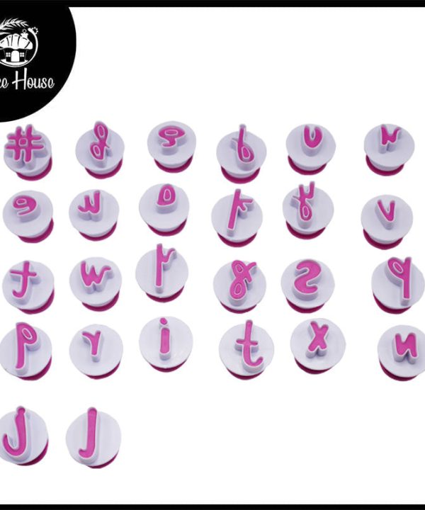 A to Z Stylish Alphabet Lower case Plunger Cutter Large Size In China Online