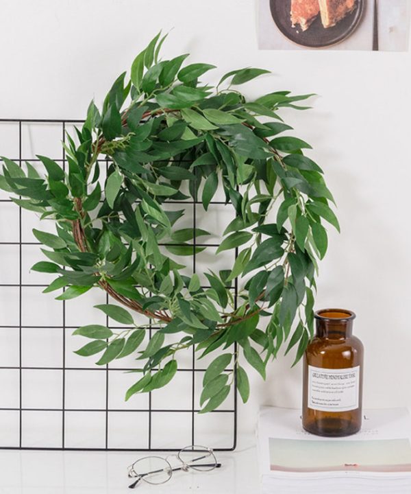 Artificial Green Plant Leaves, for Home, Kitchen, Party, Flowers Arrangement, Wedding Decorations and More Websites Online