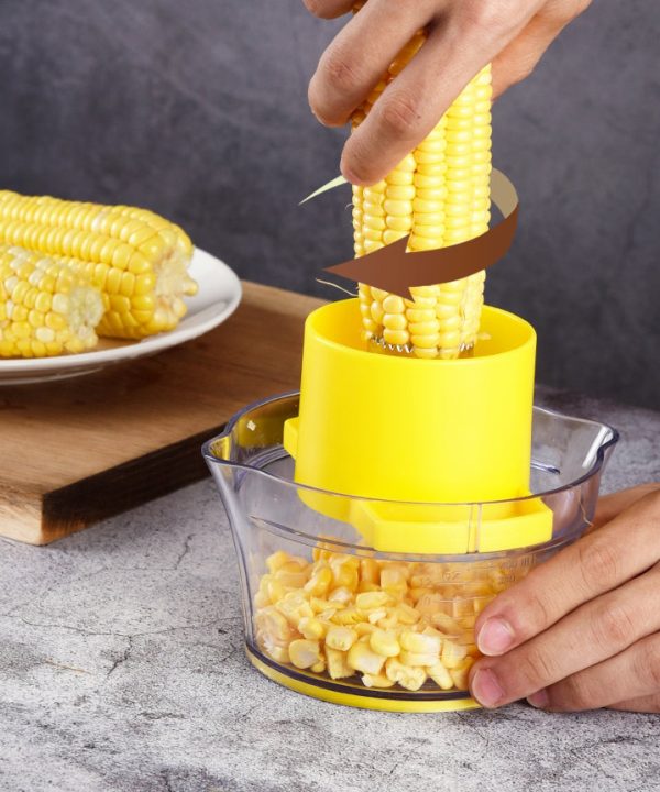 All-In-One Kitchen Tool: Corn Stripper, Potato Peeler & Fruit Grater With Measuring Bowl Enjoy Online