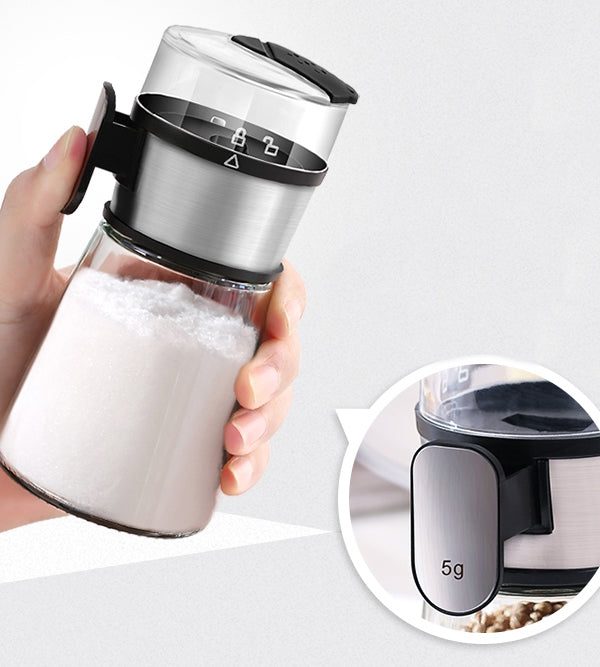 5g Metering Glass Salt And Pepper Glass Shakers For Precision Controlling Sale Visa Payment