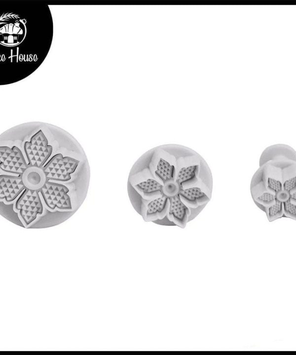 6 Petal Flower Plunger Cutter 3Pcs Set Discount Latest Collections