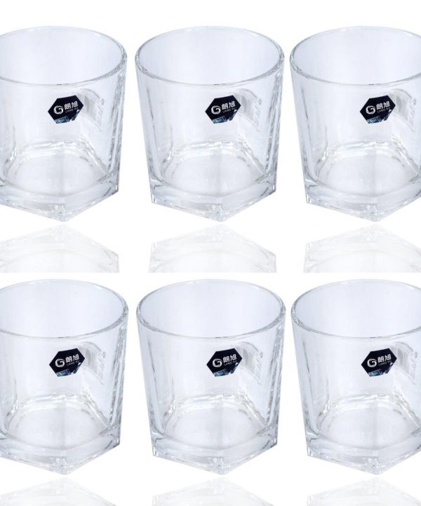 Premium Lead Free Glass Tumblers Set of 6 Pcs 300 ml Very Cheap