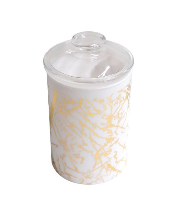 Premium Quality Airtight Acrylic Canister 1 pc 12.8x14 cm For Nice Online