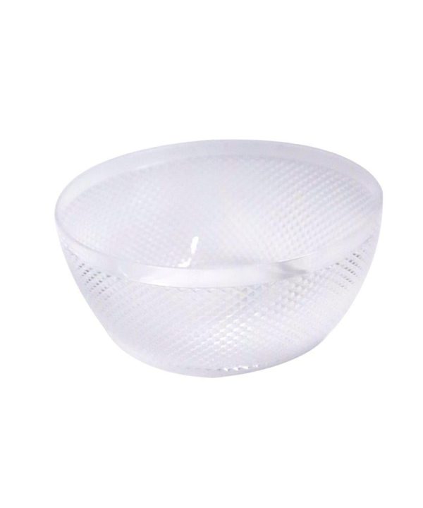 Premium Acrylic Catering Clear Swirl Bowl Salad Bowl 25X10 cm Countdown Package