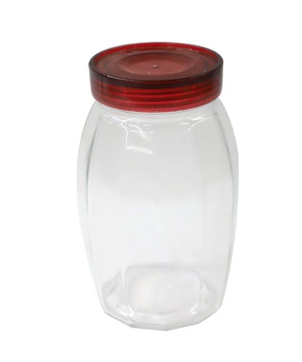 Plastic Lid Glass Jar Glassware Storage Container 2000 ml/10*21.5 cm Cheap Fashion Style
