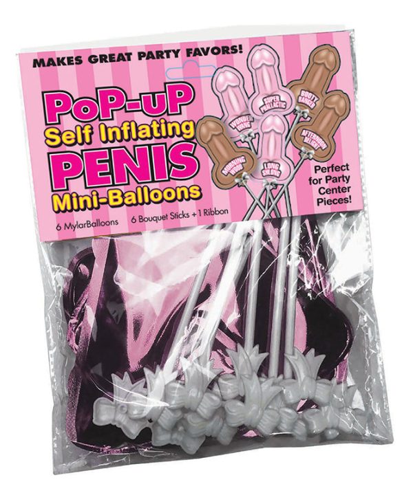 Penis Pop Up Balloons, 6 Pack Sale Wide Range Of
